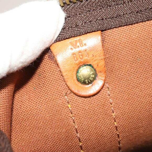 LOUIS VUITTON Monogram Keepall 55 Boston Bag M41424 - Picture 12 of 16